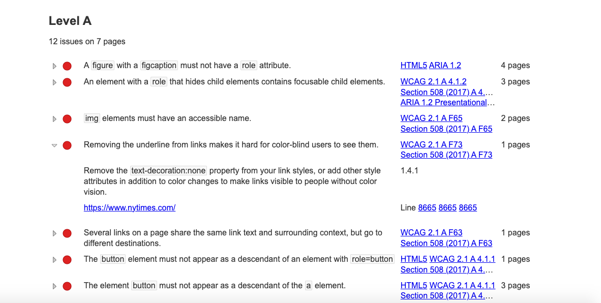 screengrab of powermapper in action