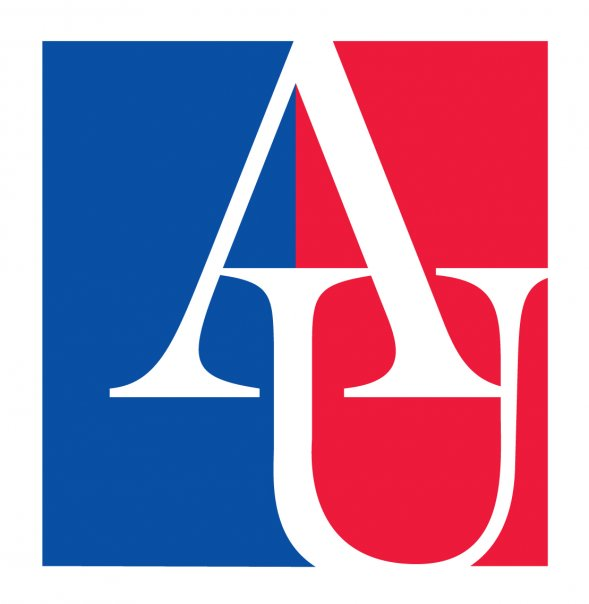 American University logo
